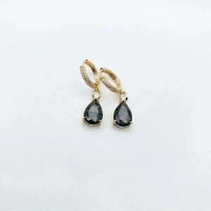 DANGLE earrings | Tear Drop Earrings | Cubic Zirconia Earrings |
